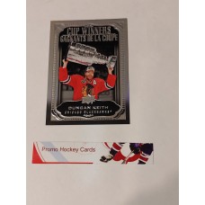 CW-7 Duncan Keith Cup Winners 2020-21 Tim Hortons UD Upper Deck